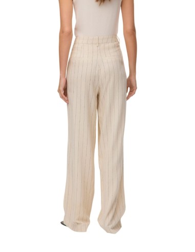 VERO MODA DONNA MINDY MW LINEN DAD PANT MIX