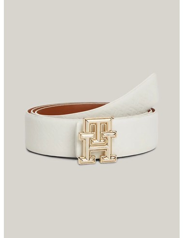 TOMMY HILFIGER CINTURA DONNA LOGO BOMBE REV 3.0
