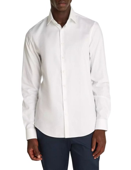 CALVIN KLEIN  CAMICIA UOMO TONAL STRUCTURE SLIM, Y