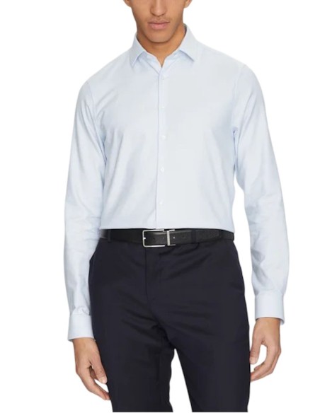 CALVIN KLEIN CAMICIA UOMO 2TONES STRUCTURE SLI, CK