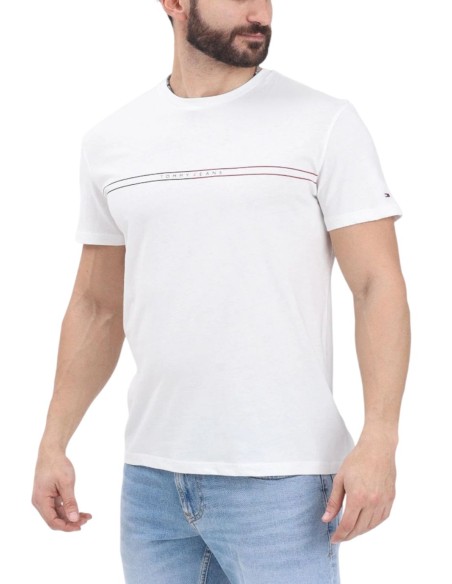 TOMMY JEANS T-SHIRT UOMO SLIM ENTRY GRAPH, YBL