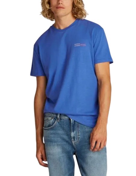 TOMMY JEANS T-SHIRTUOMO REG GRAPHIC SLUB, C6E