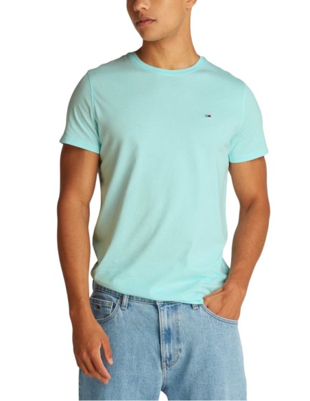 TOMMY JEANS T-SHIRT UOMO XSLIM JERSEY TEE, L6V