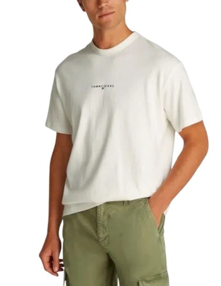 TOMMY JEANS T-SHIRT UOMO  RLX LINEAR LOGO, YBL