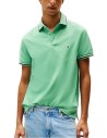 TOMMY HILFIGER POLO UOMO TIPPED SLIM FIT SEAS, L3J