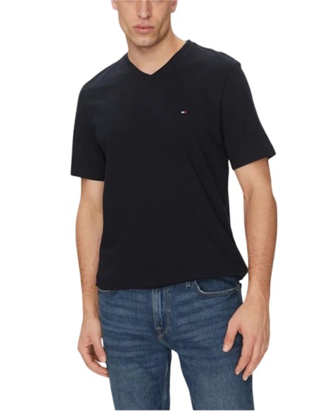 TOMMY HILFIGER T-SHIRT UOMO ESSENTIAL V-NECK TEE, 