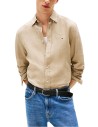 TOMMY HILFIGER CAMICIA UOMO PIGMENT DYED LI SOLI, 