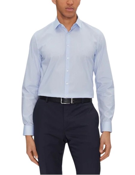 CALVIN KLEIN CAMICIA UOMO POPLIN CHAIN PRINT S, CK