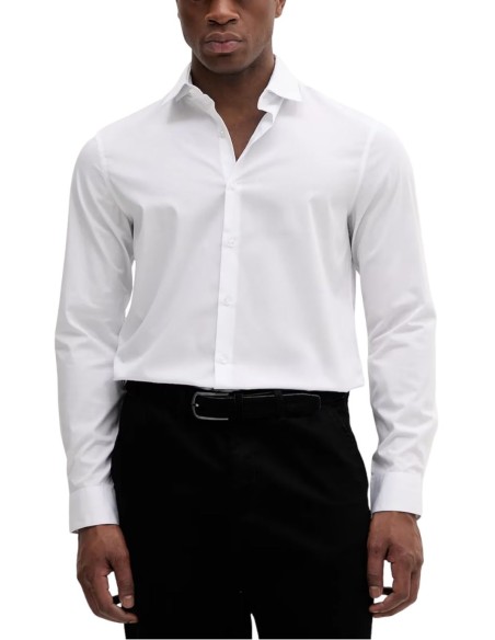 CALVIN KLEIN CAMICIA UOMO SLIM ESNTL POPLIN NO, XO