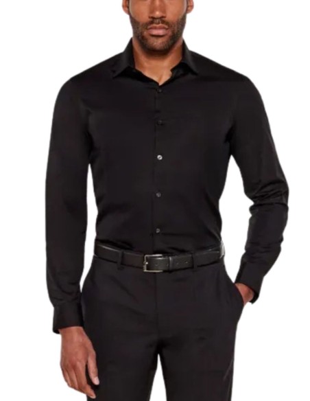 CALVIN KLEIN CAMICA UOMO SLIM ESNTL POPLIN NO, XNT