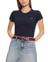TOMMY JEANS T-SHIRT DONNA TJW SLIM C-NECK TEE, C1G