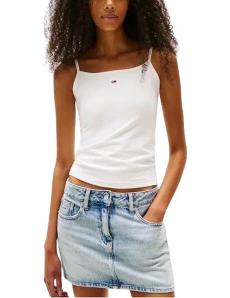 TOMMY JEANS TOP DONNA TJW ESSENTIAL STRAP, YBL