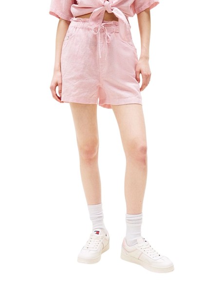 TOMMY JEANS SORTS DONNA TJW COTTON LINEN SHO, TH3