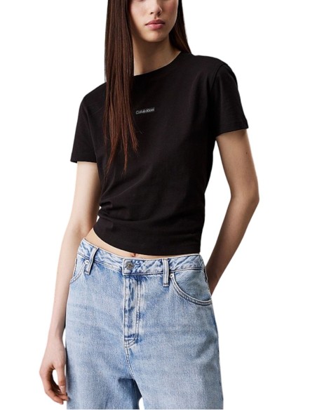 CALVIN KLEIN JEANS T-SHIRT DONNA PLACED INSTITUTIO