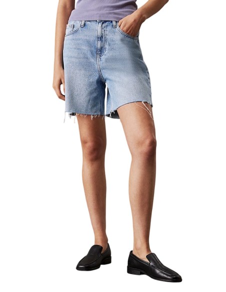 CALVIN KLEIN JEANS DONNA BERMUDA SHORT, 1AA