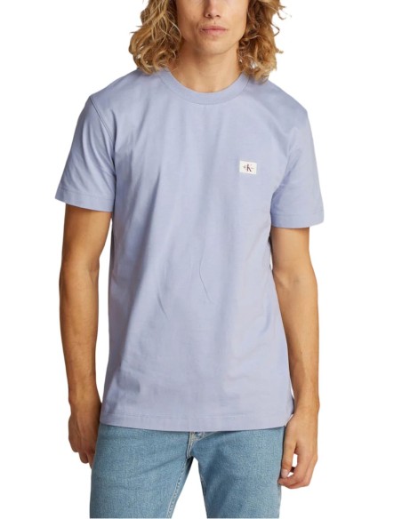 CALVIN KLEIN JEANS T-SHIRT UOMO WOVEN LABEL REGULA