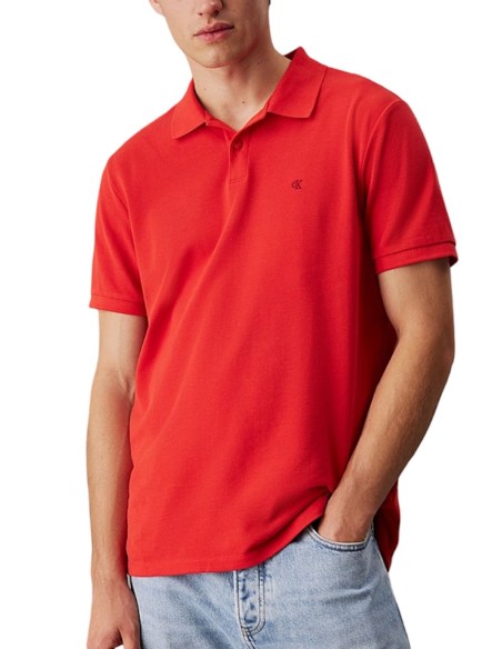CALVIN KLEIN JEANS POLO UOMO SS MONOGRAM PIQUE PO,