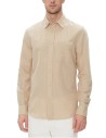 CALVIN KLEIN JEANS UOMO LINEN COTTON SHIRT, PF0
