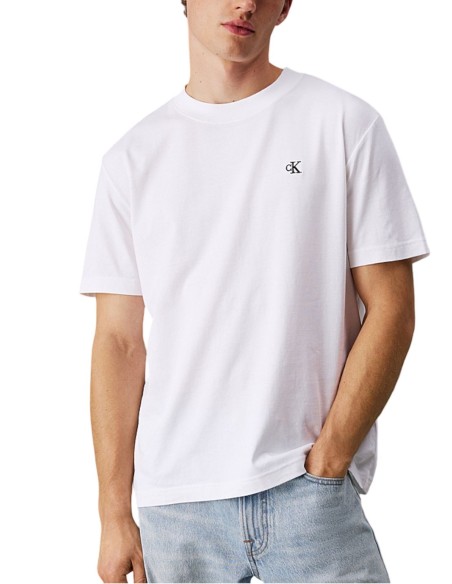 CALVIN KLEIN JEANS T-SHIRT UOMO SERIF FONT GRAPHIC