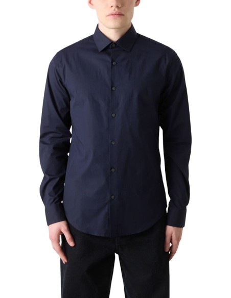 CALVIN KLEIN CAMICIA UOMO SLIM ESNTL POPLIN NO, XN