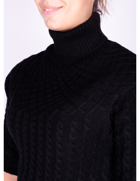 Maglia corta donna Jacquard Tre Relish