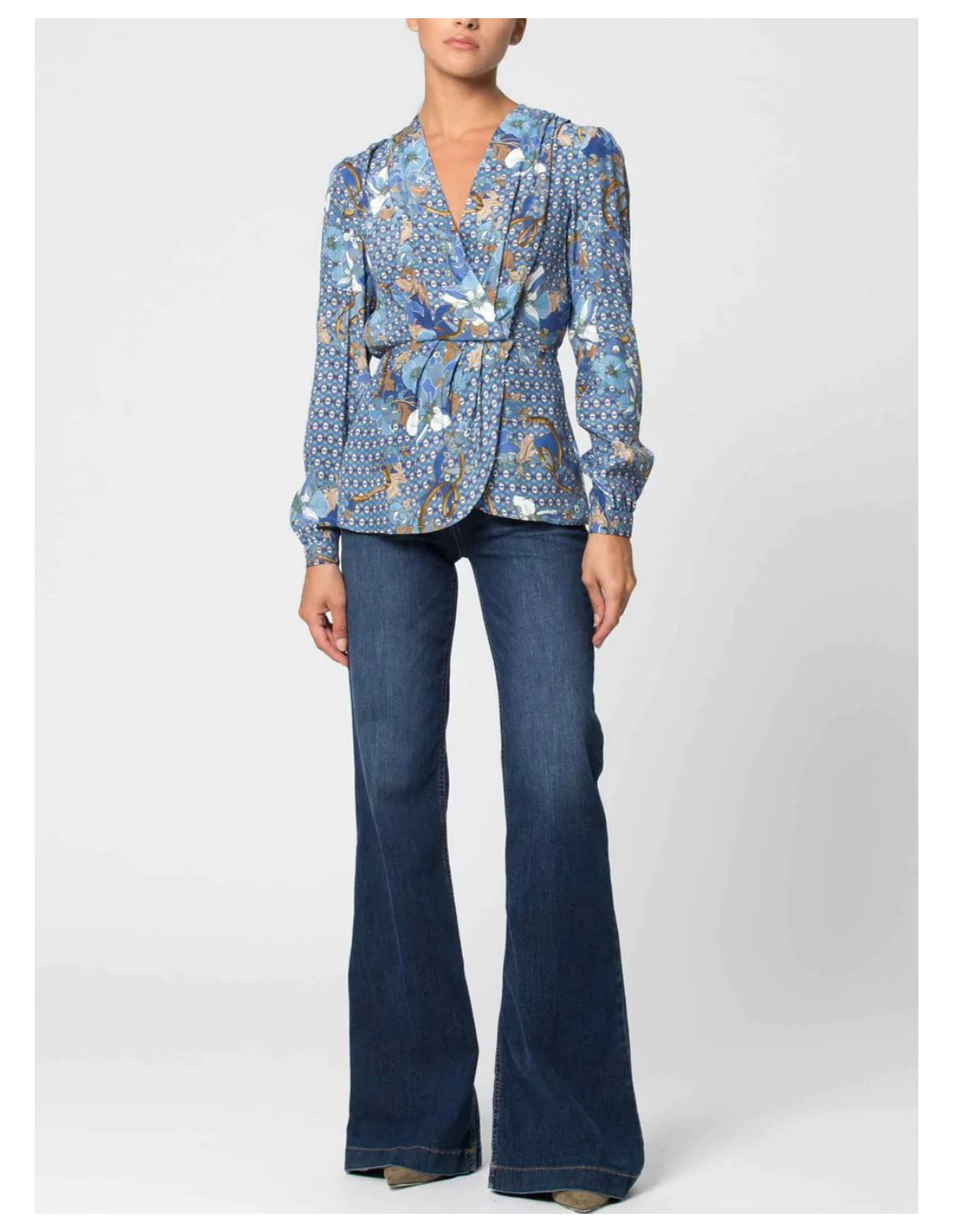 Blusa Camicie E Bluse Kocca Blusa Estiva Con Fiocco Kocca Colore