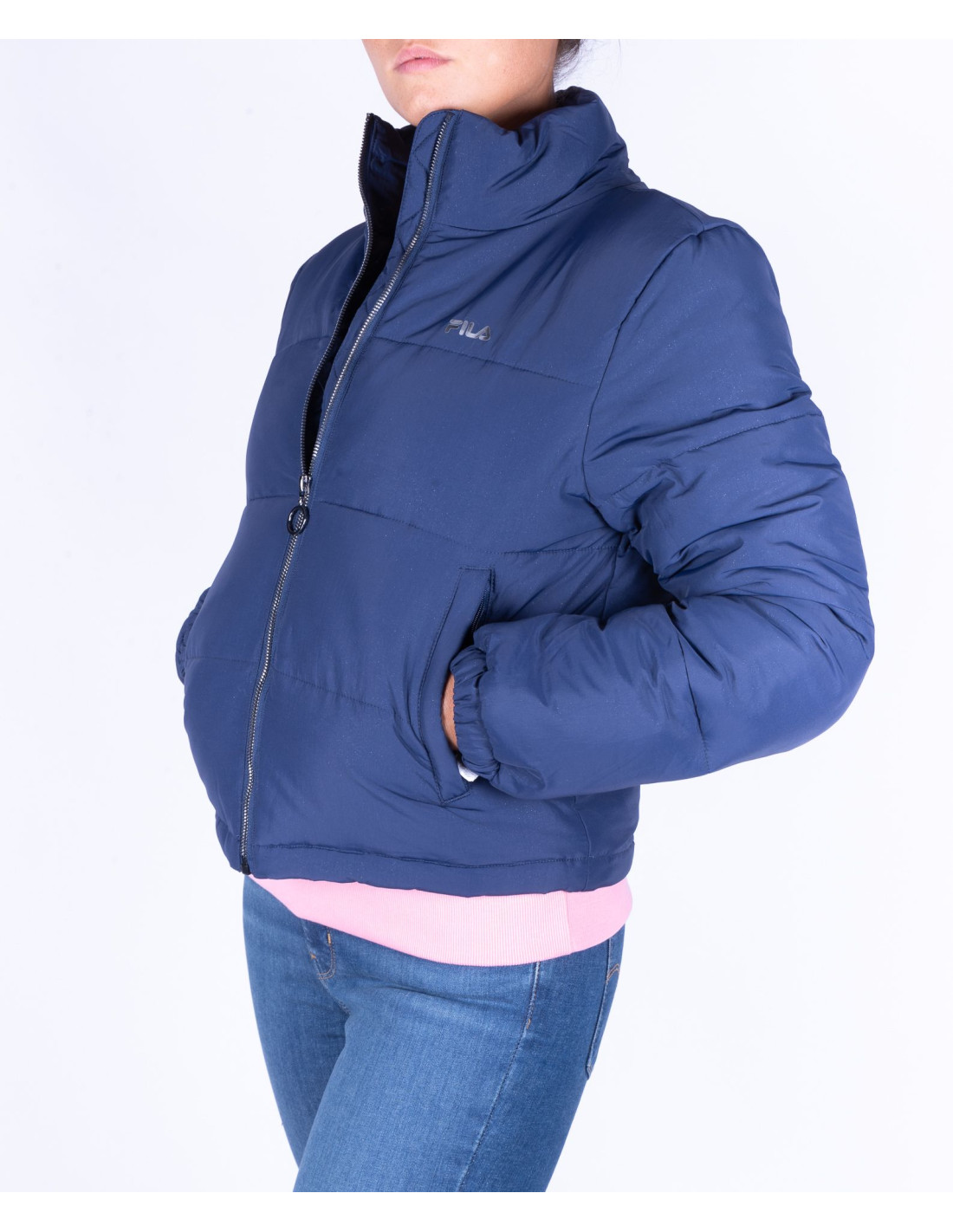 Giubbino blu donna Debra Fila Taglia M Färg