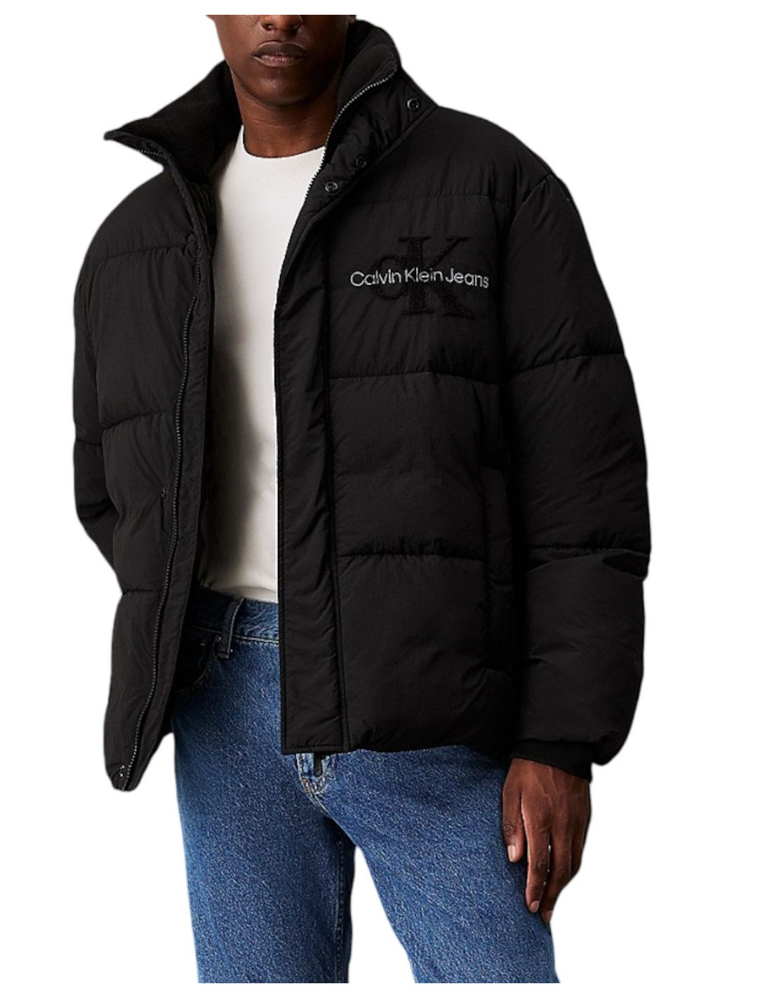 CALVIN KLEIN JEANS GIUBBINO UOMO CHENILLE PUFFER
