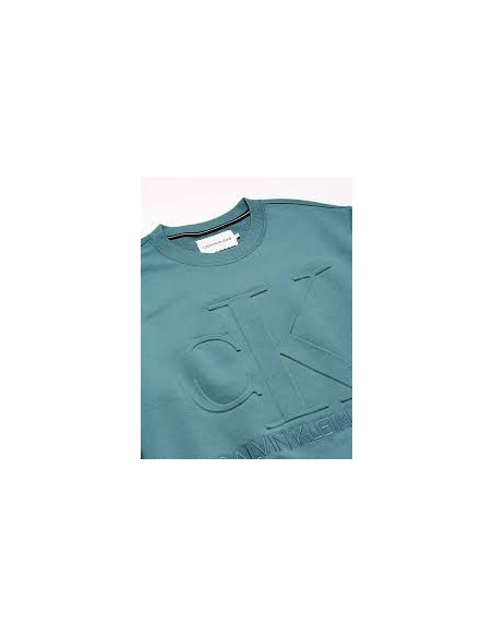 FELPA EMBOSSED FASHION CRE, L8R CALVIN KLEIN JEANS