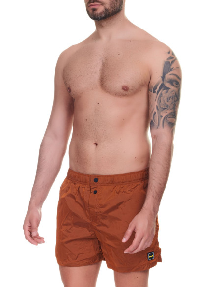 Costume short uomo Effek arancione shantung