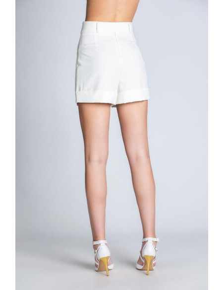 Pantalón corto de mujer Araga Relish blanco