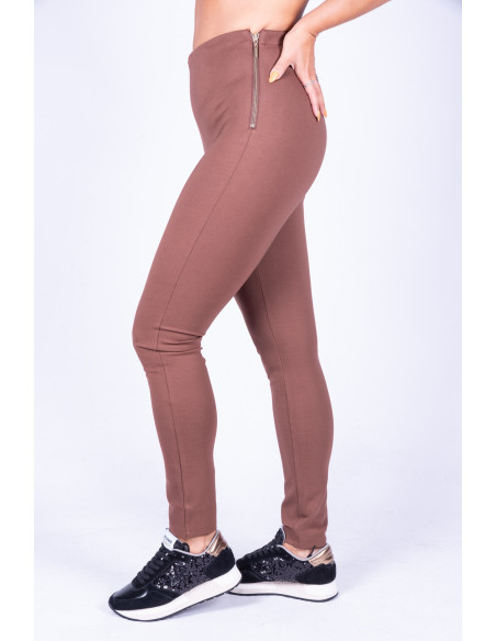 Legging ocre mujer Jane Ponte Guess
