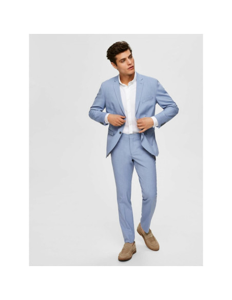 Pantaloni blu uomo Slhslim Mylologan Selected
