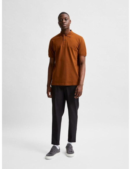 Polo piquè uomo Slhneo Selected