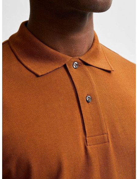Polo piquè uomo Slhneo Selected