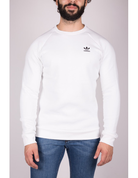 Sweat homme Adidas Essential Crew blanc Taglia S Couleur Blanc