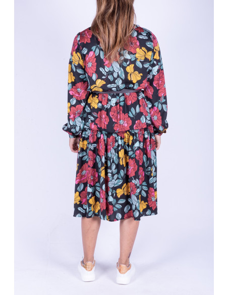 Robe multicolore femme Barite Kocca
