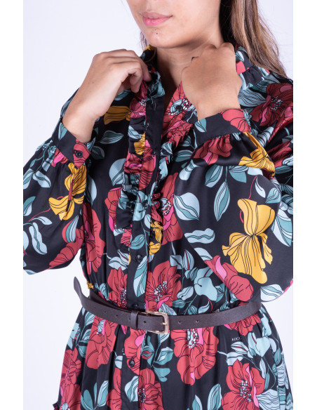 Robe multicolore femme Barite Kocca