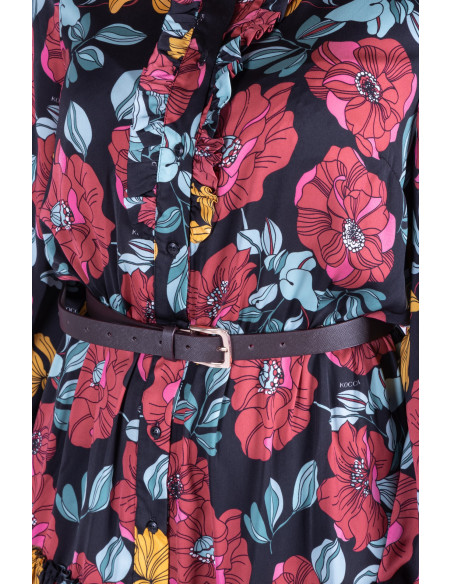 Robe multicolore femme Barite Kocca