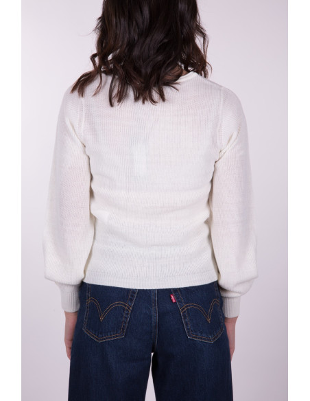 Pullover bianco donna Vmsayla Vero Moda