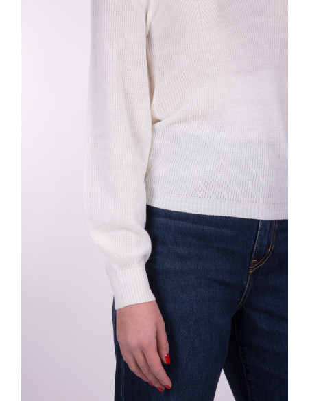 Pullover bianco donna Vmsayla Vero Moda