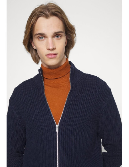 SLHJORDY LS KNIT ZIP CARDIGAN W