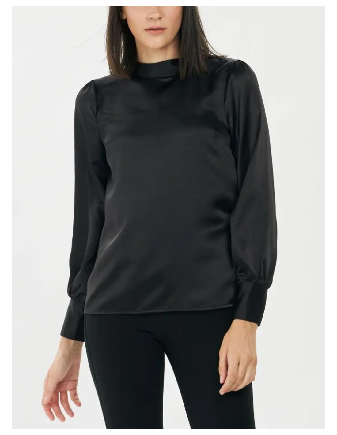 Blusa Donna Aytarra Kocca Taglia XS Farbe Schwarz