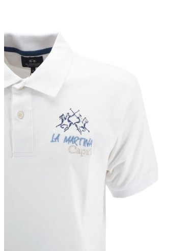 LA MARTINA MAN POLO S/S PIQUET STRETCH