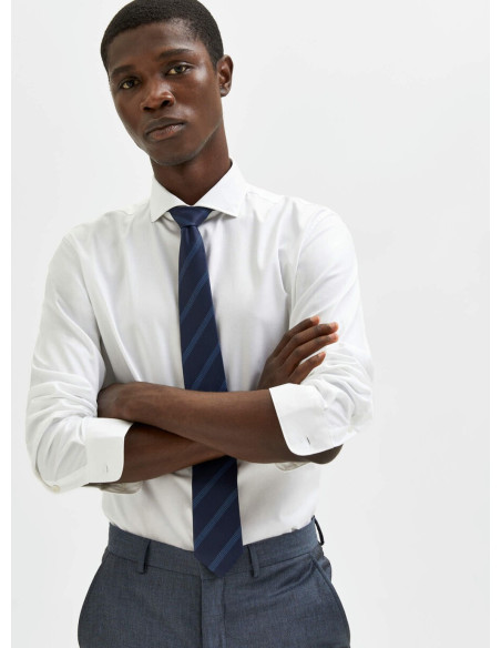 SELECTED CAMICIA UOMO SLHSLIMETHAN SHIRT LS CUT AW