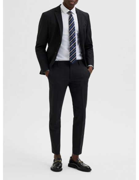 SELECTED PANTALONI UOMO,SLHSLIM-JOSH BLACK TRS ADV