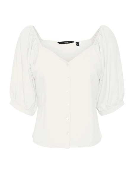 VERO MODA TOP DONNA,VMJESMILO 2/4 TOP WVN  GA