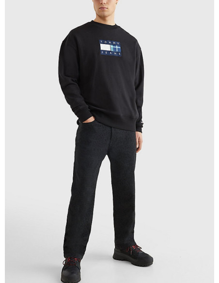 Felpa Uomo Reg Tartan Tommy Jeans