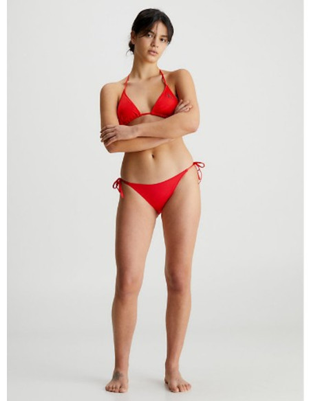 CALVIN KLEIN COSTUME SLIP DONNA STRING SIDE TIE