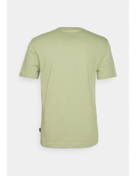 T-shirt Uomo Raised Striped Logo Calvin Klein